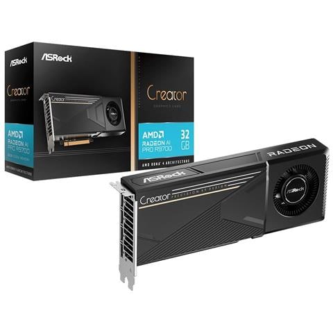 Radeon AI PRO R9700 Creator AMD 32 GB GDDR6 - Foto 4