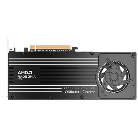 Radeon AI PRO R9700 Creator AMD 32 GB GDDR6 - Foto 2