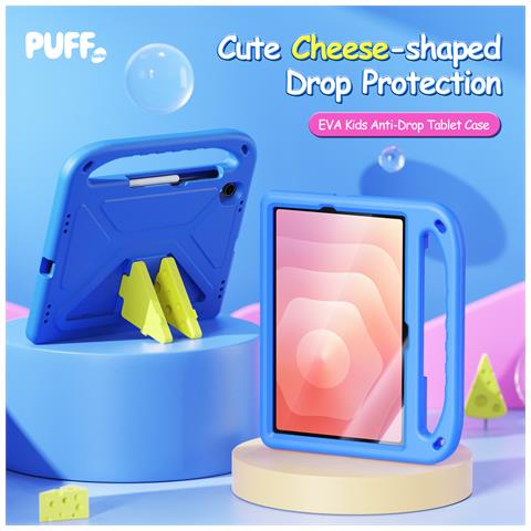Cover per Galaxy Tab S11 - Blu, Antiurto, Con Soporte - Foto 2