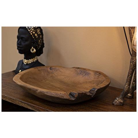 Vassoio Natura 18-marrone-legno-43x38x7 Cm - Foto 8