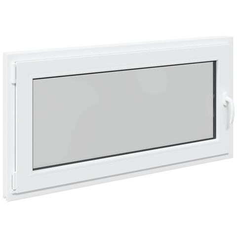 Finestra per Soffitta RISOR 120 x 60 cm PVC e Vetro Bianco - Foto 1