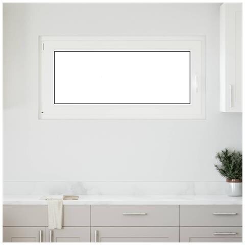 Finestra per Soffitta RISOR 120 x 60 cm PVC e Vetro Bianco - Foto 2