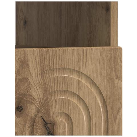 Mobile TV LED Rovere Artigianale Legno ingegnerizzato - Foto 9