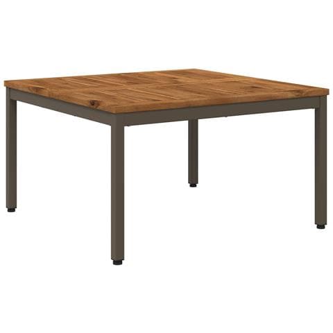 Tavolino da salotto Naturale e Caffè 80 x 80,5 x 45 cm - Foto 1