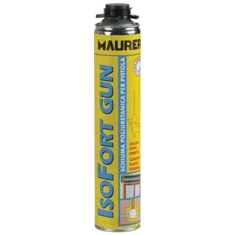 Schiuma Poliuretanica Isofort Gun Maure colore Champagne 750 ml per Pistola - Foto 2