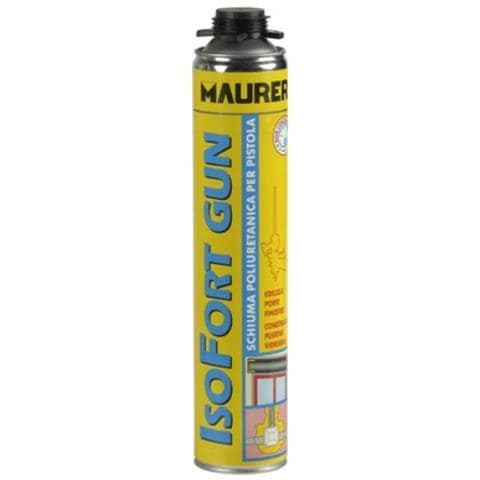 Schiuma Poliuretanica Isofort Gun Maure colore Champagne 750 ml per Pistola - Foto 3