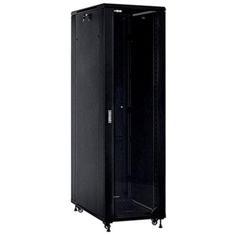 Armadio Rack 19" 42u Serie Rna 600x600 Mm Smontato, Nero - Foto 2