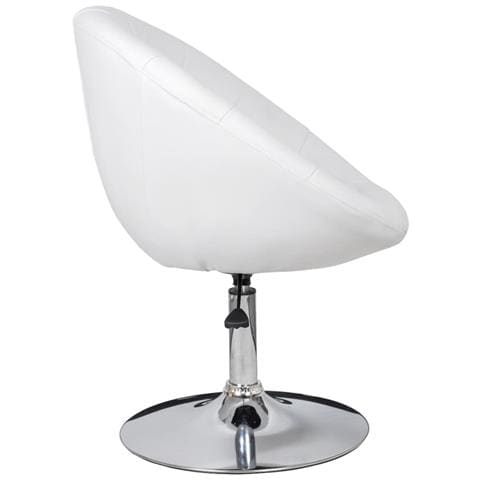 Sgabelli da Bar 2 pz Bianchi in Similpelle - Foto 6