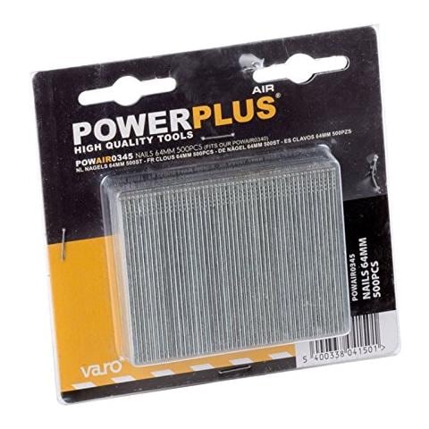 Aria Compressa Di Chiodi, 500 pz, L 64 mm G16 - pow Air0345 - Foto 1