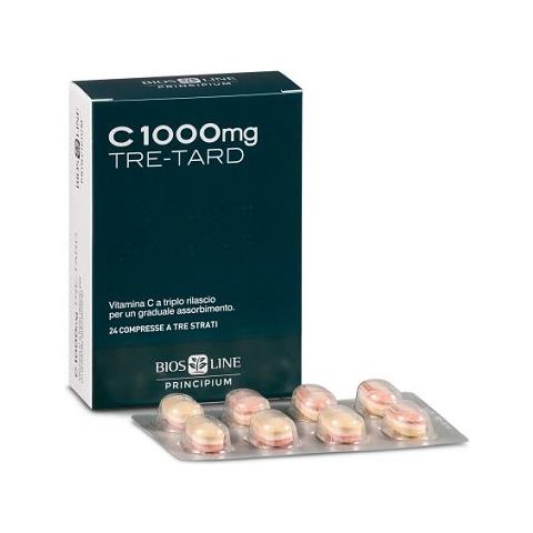 Bios Line Principium C 1000 Mg Tre-tard Vitamina C 24 Compresse A Tre Strati - Foto 1