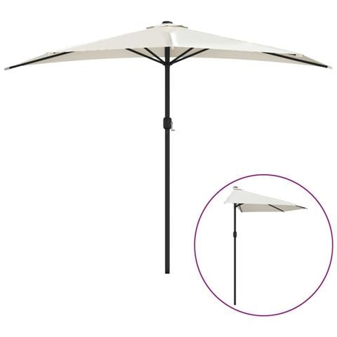 Lettino Da Esterno In Polyrattan 200x60x58 Cm Grigio - Foto 1
