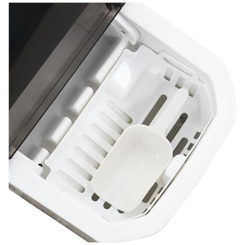 Macchina Per Il Ghiaccio Nera 1,4 L 15 Kg / 24 H - Foto 2