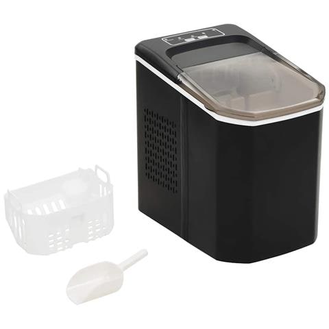 Macchina Per Il Ghiaccio Nera 1,4 L 15 Kg / 24 H - Foto 10