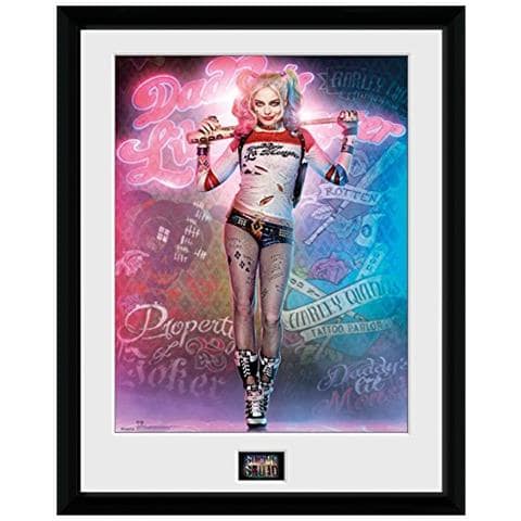 Dc Comics: Suicide Squad - Harley Quinn Stand (stampa In Cornice 30x40 Cm)  - Foto 1