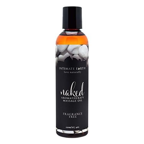 Intimate Earth Sensual Massage Oil, 4 fl. oz (120 mL), Naked by Intimate Earth - Foto 3