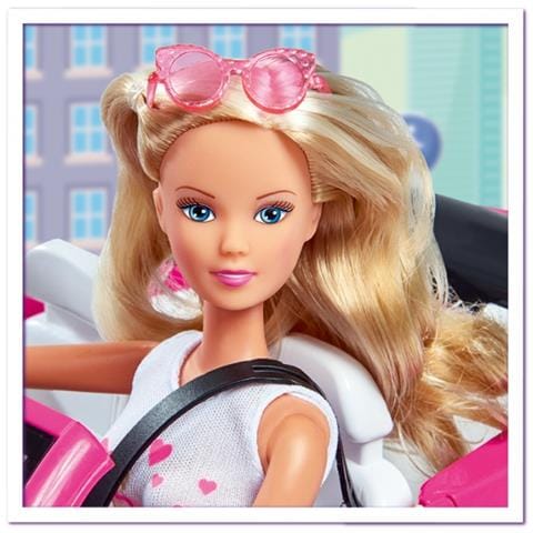 Bambola Steffi Love con Auto VW Beetle cabriolet - Foto 5