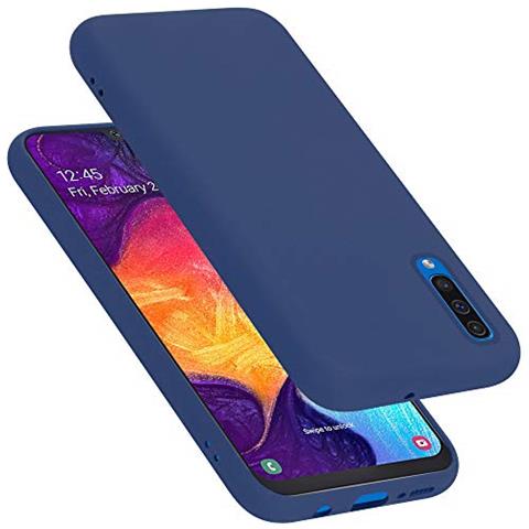 Custodia Compatibile Con Samsung Galaxy A50 / A50s / A30s In Liquid Blu - Coperchio Protettivo In Silicone Tpu Flessibile - Foto 1
