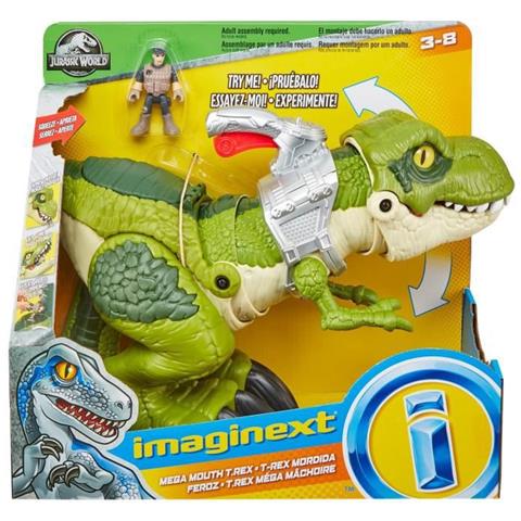 Prezzo Fisher Imaginext Jurassic World Fearsome T-rex Mega Jawbone - 3 Anni E + - Foto 5