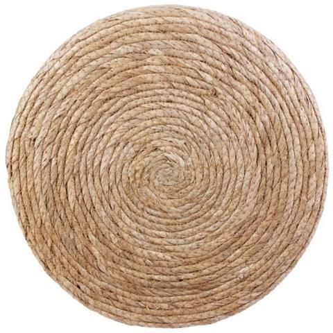 The Home Deco Factory Pouf Blue Lagoon M2 - Beige - Foto 2