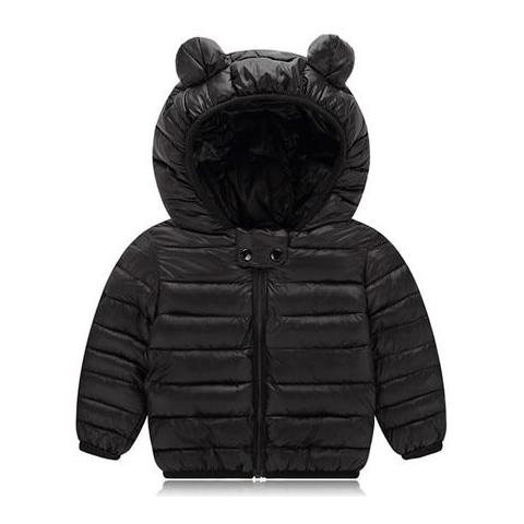 SLOWMOOSE - Vestiti Del Neonato Giù Cotone Nero Con Cappuccio Cappotto  Invernale Abbigliamento Tuta Tuta Da Neve Di Moda - Nero / 3 M [ nero /  12m] - ePRICE