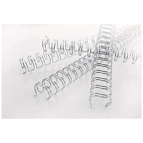 Wirebind Binding Fili 5 Millimetri 35 Fogli Capacit A4 Nero Confezione Da 100 47900e - Foto 4