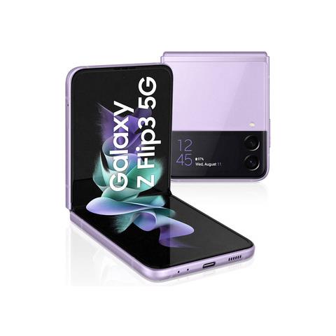 Galaxy Z Flip3 5G 128 GB 5G Dual Sim Display 6.7" AMOLED Slot Nano SD Fotocamera 12 Mpx Android 11 Lavanda - Foto 1
