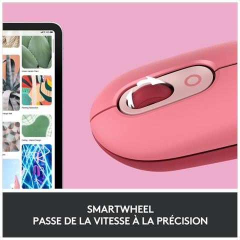 Mouse POP Ottico 4 Tasti 4000 DPI Colore Rosa - Foto 4
