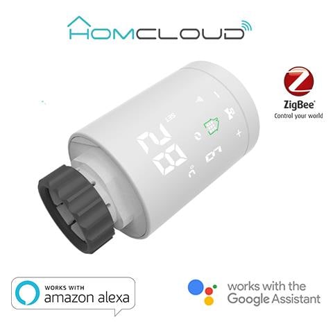 Valvola Termostatica Per Radiatori Smart Digitale Zigbee - Foto 1