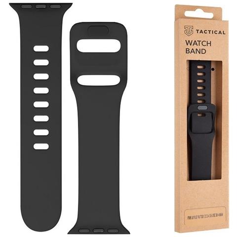 Cinturino 789 Originale Silicone Per Apple Watch 1-2-3-4-5-6-7-8-se 38 40 41mm Black - Foto 1