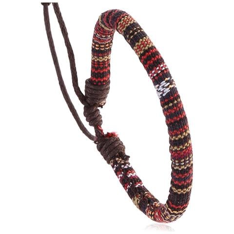 Bracciale Intrecciato Stile Boemia Multicolor - Foto 1