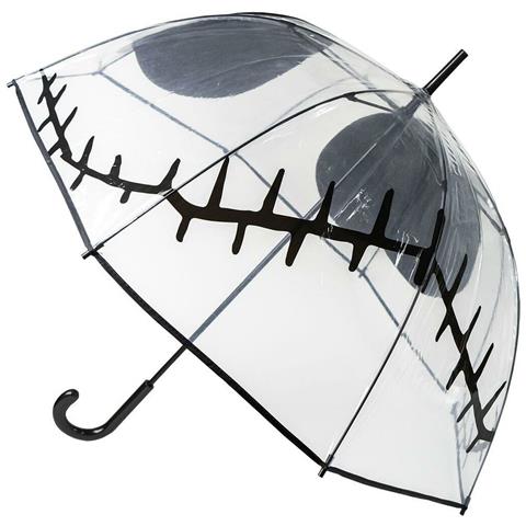 Ombrelli Trasparente 60 Cm Nero Poe - Foto 1