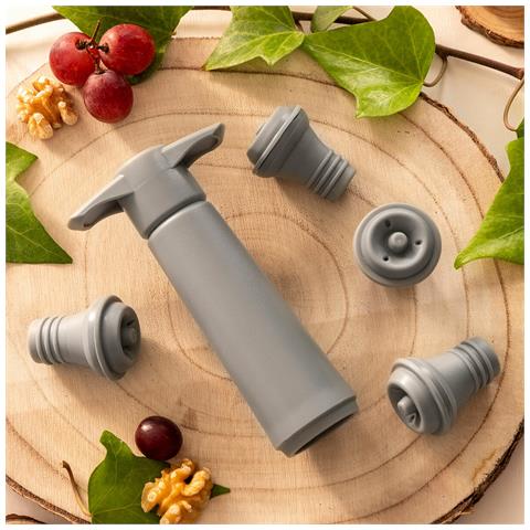 Pompa Per Sottovuoto E Tappi Per Il Vino Winuum Innovagoods (4 Tappi Di Sughero) - Foto 7