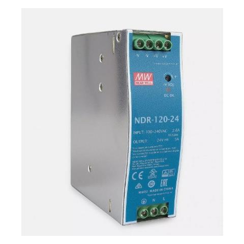 Alimentatore Switching 24V NDR-120-24 Uscite per Guida DIN - Foto 1