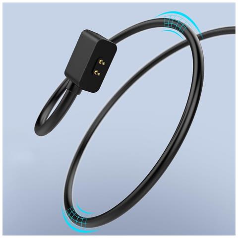 Caricabatterie Per Xiaomi Mi Band 8 Cavo Usb Silicone 60 Cm - Foto 4