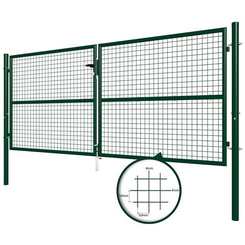 Confezione Cancello Battente In Rete Olga 300b130 + Cancello Verde Da 1 M - Foto 2