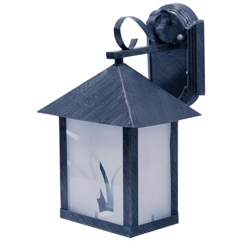 Lanterna A Muro Da Esterno In Metallo Nero Argento E27 Mediterraneo Ventotene Garden Deluxe Collection - Foto 1