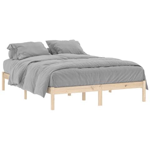 Giroletto Senza Materasso 152x203 Cm In Legno Di Pino Queen - Foto 2