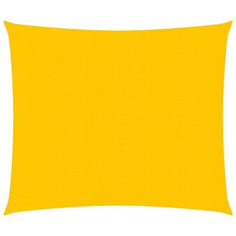 Vela Parasole 160 G /m Quadrata Giallo 5x5 M In Hdpe - Foto 1