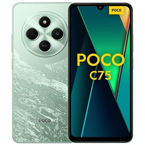 C75 4G 128GB 6GB Ram Display 6,88" Main Camera 50MP+13MP Ant. Helio G81-Ultra USB Type-C Android 5160 mAh Green - Foto 1