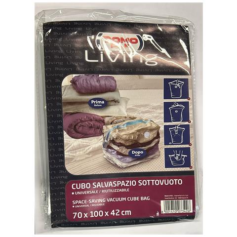 Domopak - Sacco Salvaspazio Sottovuoto Cubo  70x105x44 Cm - Foto 1