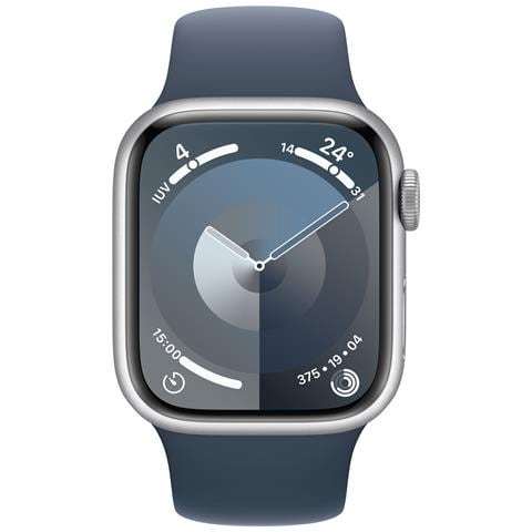 Watch Series 9 41 mm Digitale 352 x 430 Pixel Touch screen 4G Argento Wi-Fi GPS (satellitare) - Foto 2