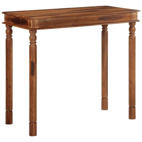 Tavolo Da Bar 120x60x107 Cm In Legno Massello Di Acacia - Foto 1