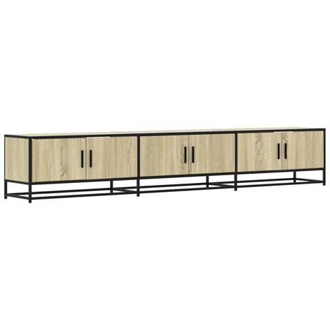 Mobile Per Tv Rovere Sonoma 240x35x41 Cm In Truciolato - Foto 2