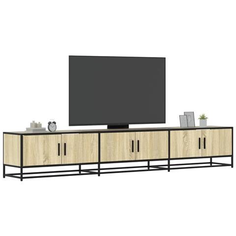 Mobile Per Tv Rovere Sonoma 240x35x41 Cm In Truciolato - Foto 1