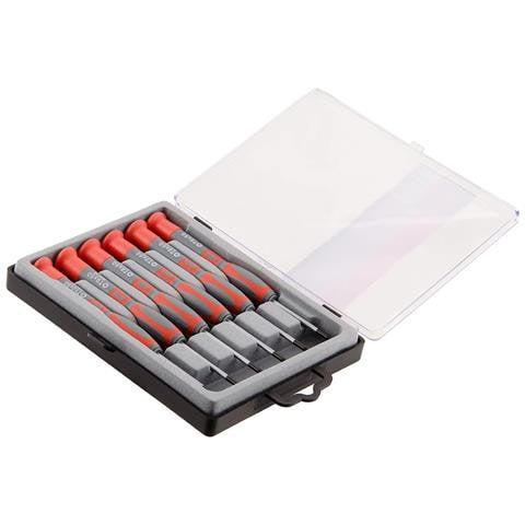 6 Pezzi - Set 6 Cacciaviti Di Precisione ""torx"" Tx5-tx10 - In Acciaio Cromo Vanadio - Foto 1