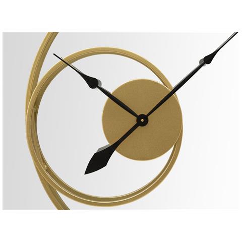 Orologio Da Parete Luna - Oro - Metallo - 90x5,5x90 Cm - Foto 2