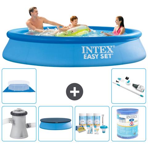 Piscina Fuori Terra - In Giro - 305x61 Cm - Blu - Include Accessori Coordinati A877 - Foto 1