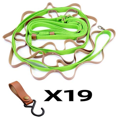 Corda Per Tendalino Da Esterno Con Ganci - Colore Kaki Green - Foto 2