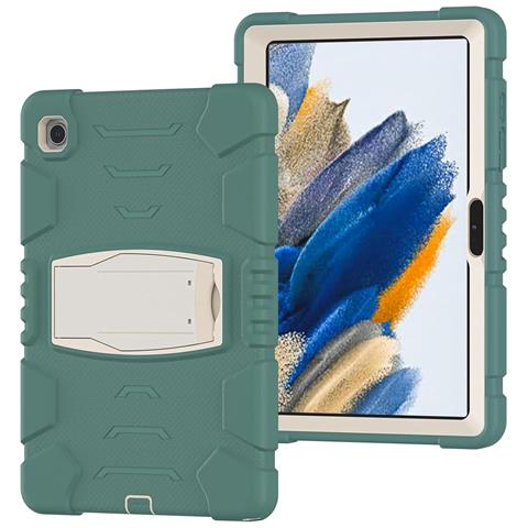 Custodia Per Samsung Tab A7 Lite 8.7"" Antiscivolo Con Supporto Verde - Foto 3