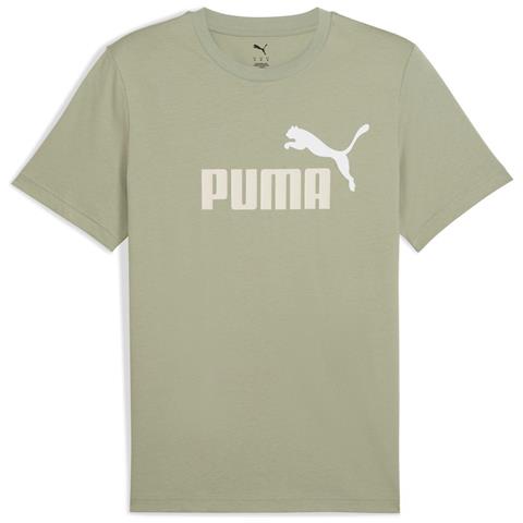 Ess 2 Color No. 1 Logo Tee 68470882, Unisex, Grigio, L - Foto 1